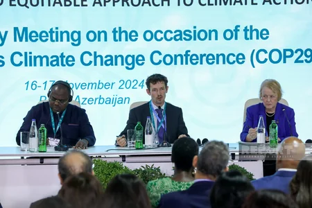 Promoting fair approach to combating climate change discussed at parliamentary meeting in Baku