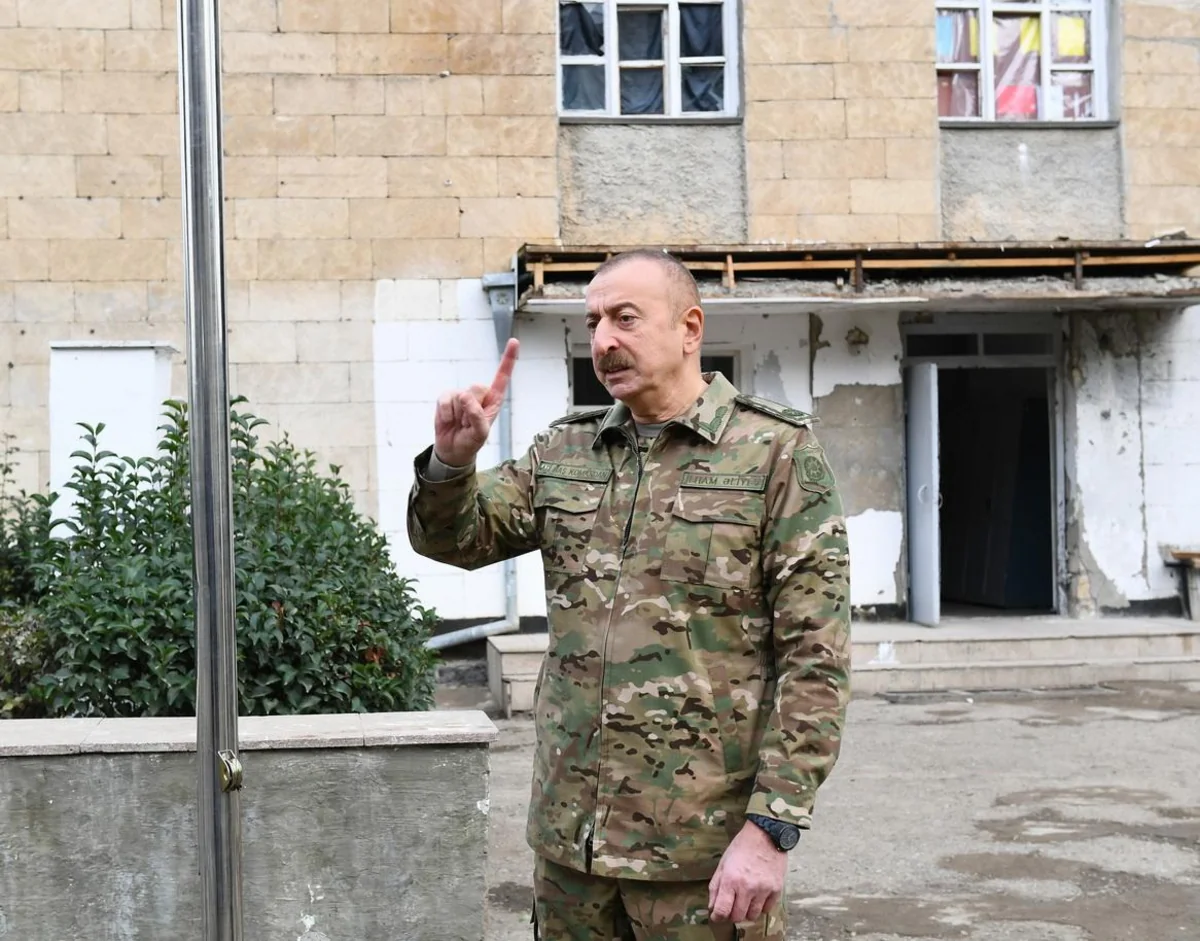 Azərbaycan Prezidenti: “Ermənilər bizim evlərimizdə yaşayıblar”