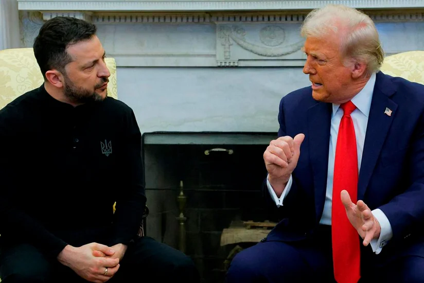 Ağ Ev: Tramp və Zelenski Rusiya-Ukrayna münaqişəsinin sülh yolu ilə həllində həmrəydir