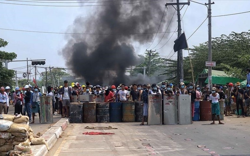 Myanmada toqquşmalarda öldürülənlərin sayı 564 nəfərə çatdı