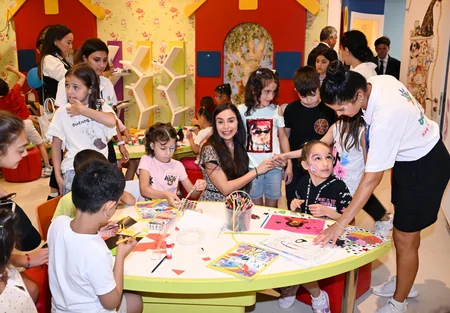 First Vice-President Mehriban Aliyeva attends celebration organized for children by Heydar Aliyev Foundation