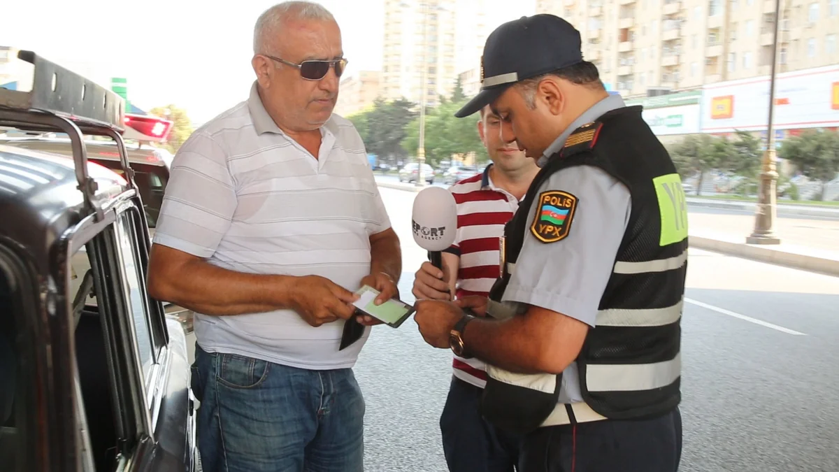 Bakıda 717 sürücü barəsində protokol tərtib olunub