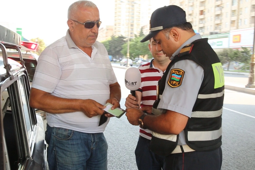 Bakıda 717 sürücü barəsində protokol tərtib olunub
