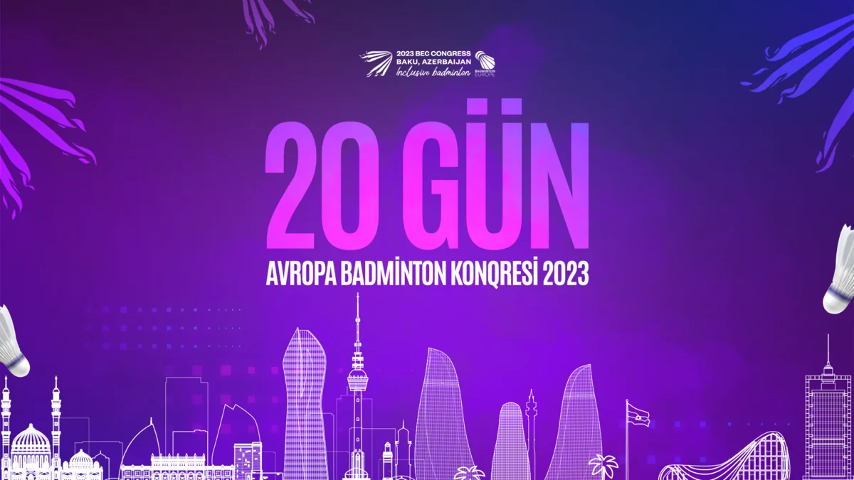 Avropa Badminton Konfederasiyasının Bakıdakı Konqresinin gündəliyi bəlli olub