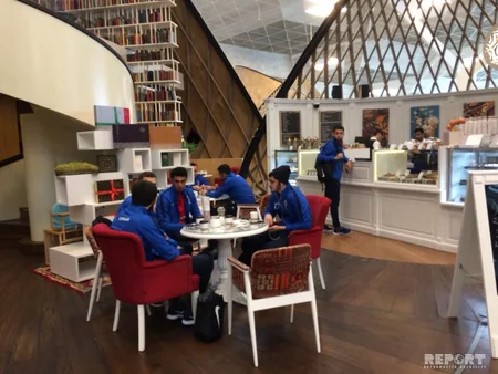 Azerbaijani national team leaves for Zagreb for match with Croatia - PHOTO