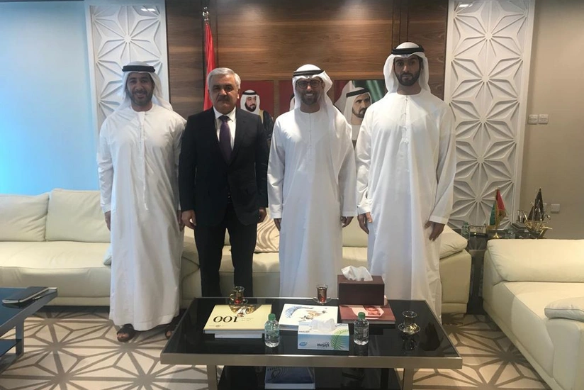 SOCAR prezidenti Birləşmiş Ərəb Əmirliklərinin enerji və sənaye naziri ilə görüşüb