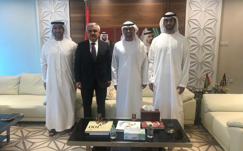 SOCAR prezidenti Birləşmiş Ərəb Əmirliklərinin enerji və sənaye naziri ilə görüşüb