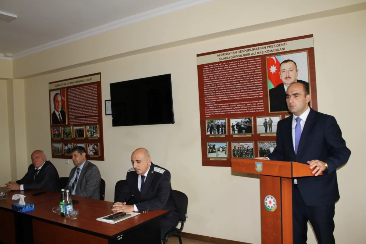 Hərbi Prokurorluq Heydər Əliyevin 100 illik yubileyi ilə əlaqədar tədbir keçirib