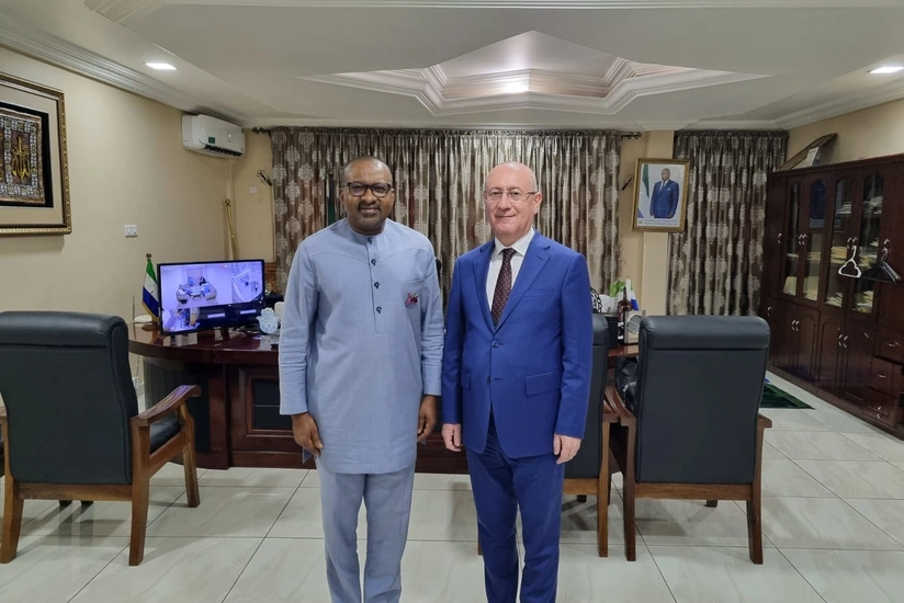 İlqar Rəhimov Syerra-Leonenin vitse-prezidenti ilə görüşüb