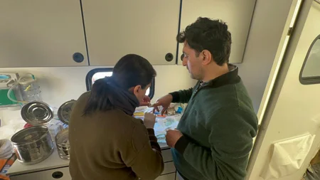 Medical services provided to 729 Turkish quake victims in Azerbaijani mobile hospitals