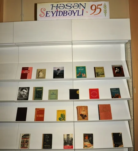 Milli Kitabxanada Osman Sarıvəlli-110 və Həsən Seyidbəyli-95 adlı sərgi açılıb