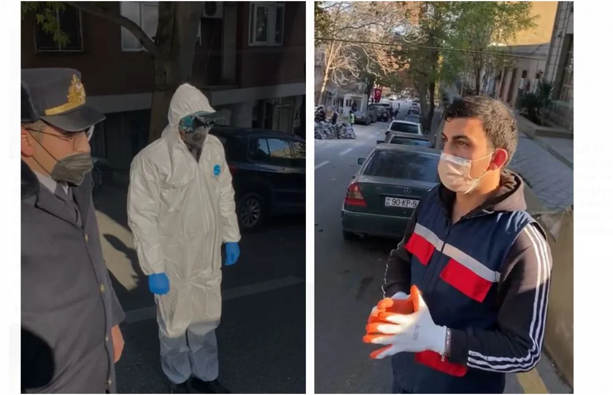 Bakıda əmək fəaliyyəti ilə məşğul olan koronavirus xəstəsi saxlanıldı
