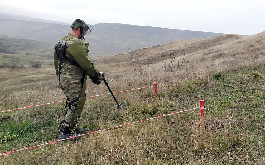 Over 17,000 mines, pieces of UXO found and eliminated in Azerbaijan's liberated territories