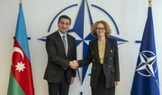 Hikmat Hajiyev meets with NATO Deputy Secretary General in Brussels