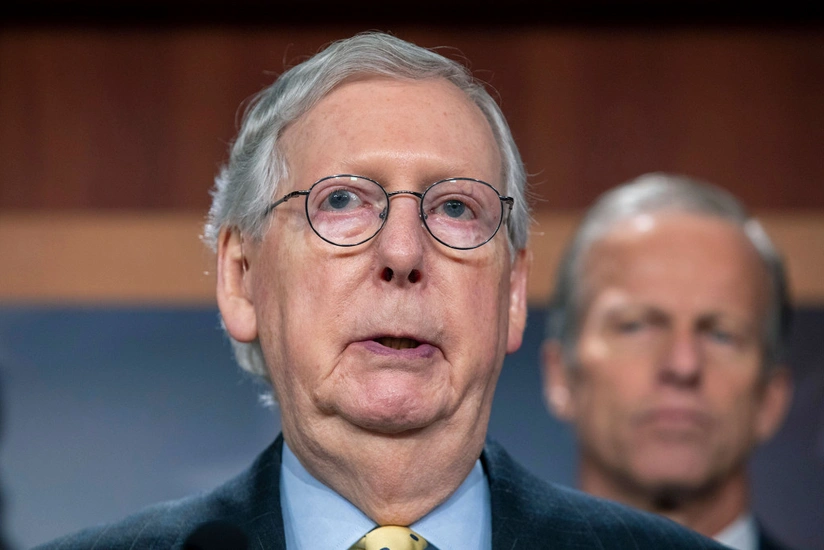 Republicans’ leader calls for US airstrikes to stop Taliban advance