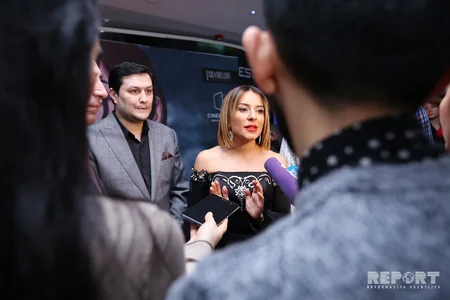 В CinemaPlus Gənclik Mall состоялась презентация клипа на песню Тунзали Агаевой Гоша ганад
