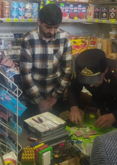 Qubada ərzaq mağazasında “patı” satan şəxs tutulub