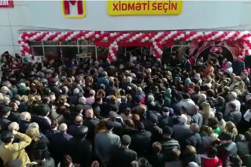 Megastoreun növbəti filialının açılışı bu dəfə də gündəm oldu