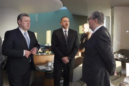 Prezident İlham Əliyev Münxen Təhlükəsizlik Konfransı çərçivəsində keçirilən panel-müzakirədə iştirak edib