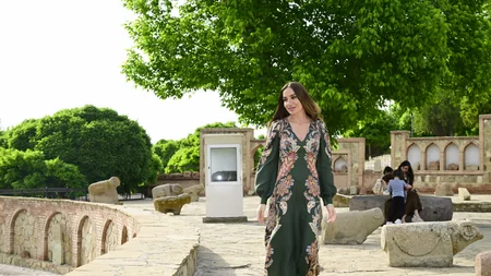 Leyla Aliyeva and Arzu Aliyeva visit Nakhchivan