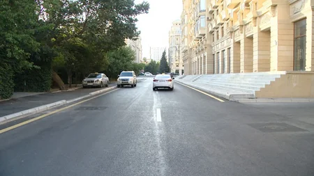 Bakıda daha 4 yolun təmiri başa çatıb