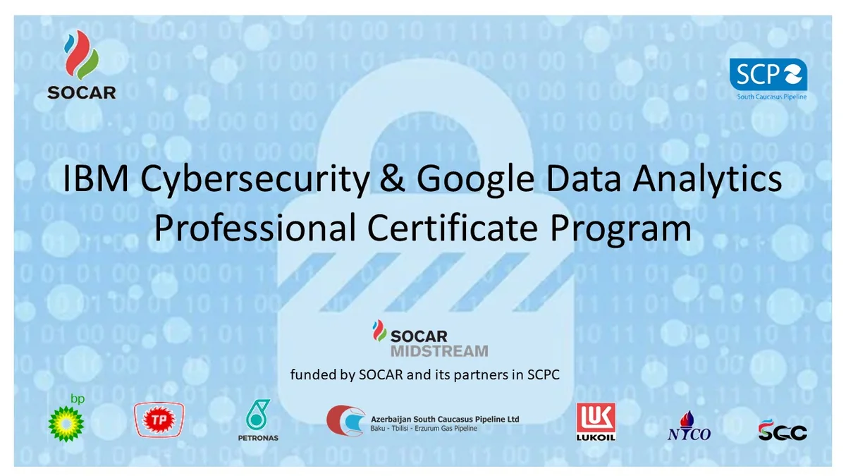 SOCAR və tərəfdaşları kibertəhlükəsizlik üzrə peşəkar kurslar təşkil edir
