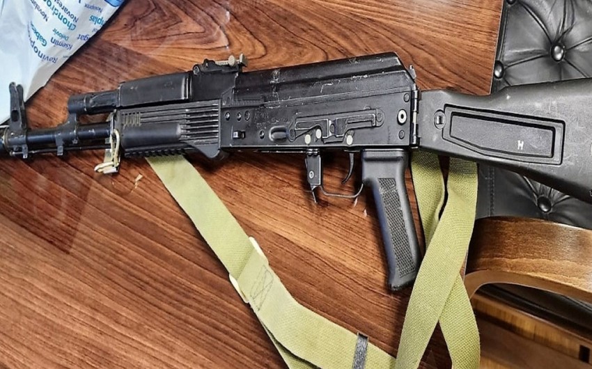 Tərtər sakinindən Kalaşnikov aşkarlanıb