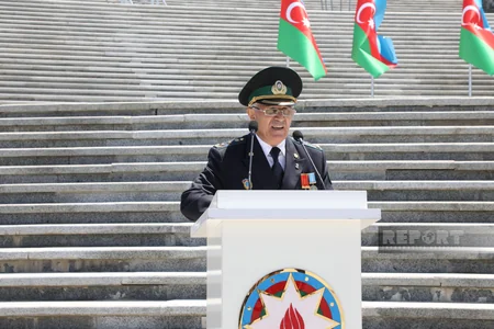 Azərbaycanda xidmətə yeni qəbul olunmuş gömrükçülər and içib
