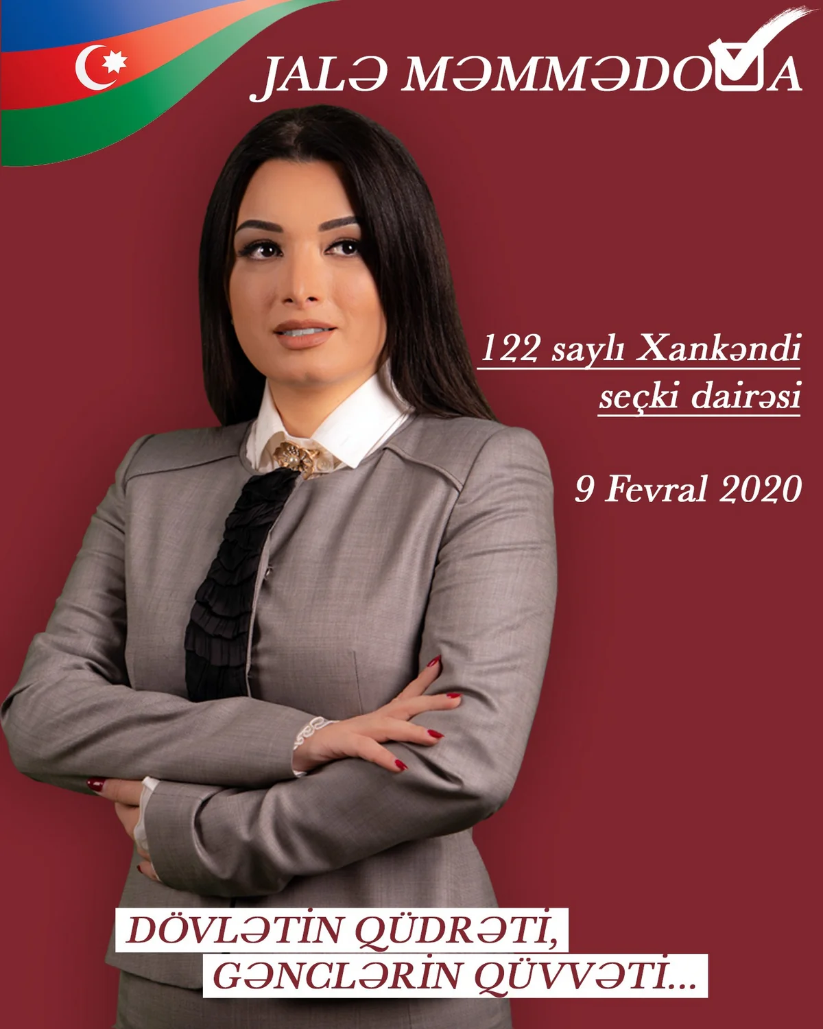 122 saylı Xankəndi seçki dairəsindən deputatlığa namizəd Jalə Məmmədova seçicilərlə görüşlərini davam etdirir