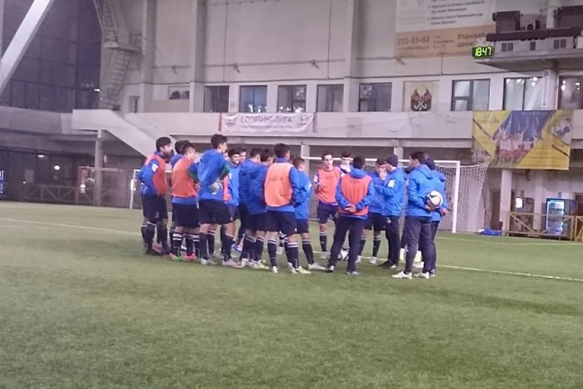 Azərbaycanın U-17 yığması Sankt-Peterburqda ilk məşqinə çıxıb