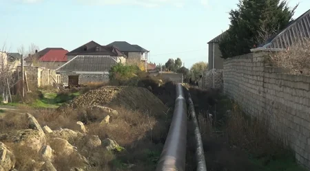 Bakıda qaz xəttinin mühafizə zonasında inşa edilən qanunsuz tikili aşkarlanıb