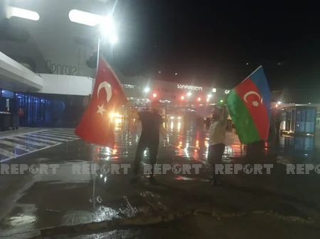 Azərbaycan yanğınsöndürənlərinin növbəti qrupu Türkiyəyə çatıb