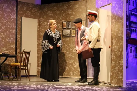 Азербайджанские и грузинские актеры выступили на одной сцене в Гяндже