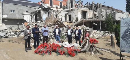 Gürcüstanın din xadimləri Gəncədə səfərdədirlər