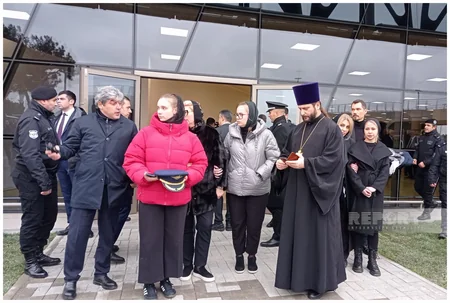 Bakıda təyyarə qəzasında həlak olan ekipaj üzvləri ilə vida mərasimi başa çatıb - YENİLƏNİB-2