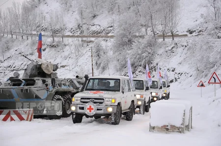 ICRC vehicles pass freely from Lachin to Khankandi - UPDATED
