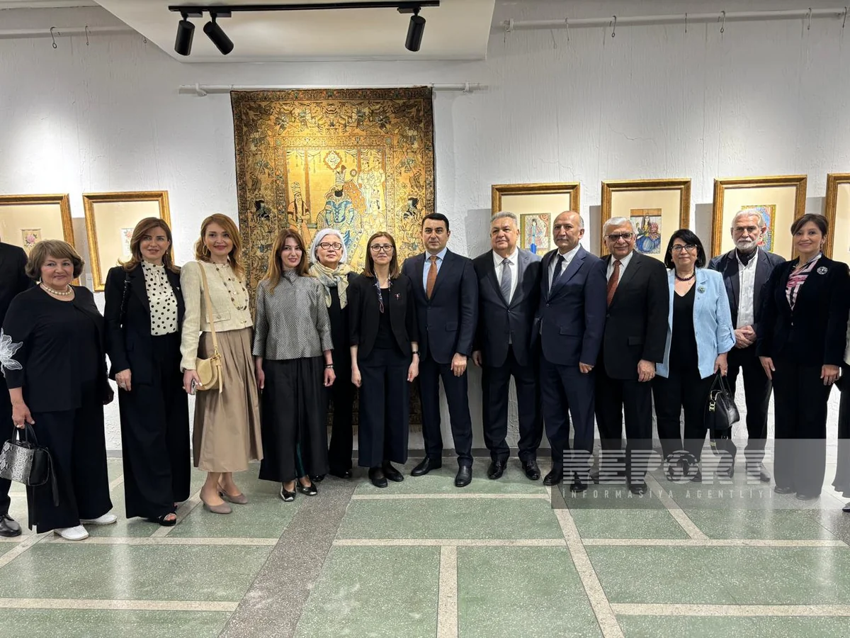 Qırğızıstanda “Azərbaycanın sənət incilərində yaşayan milli irsi sərgisinin açılışı olub