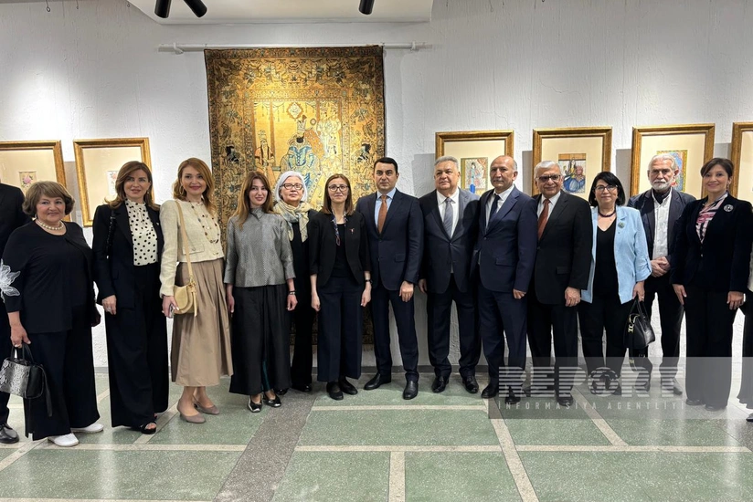 Qırğızıstanda “Azərbaycanın sənət incilərində yaşayan milli irsi sərgisinin açılışı olub