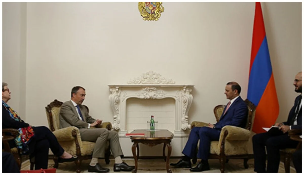 Toivo Klaar, Armen Grigoryan discuss activity of EU Monitoring Mission