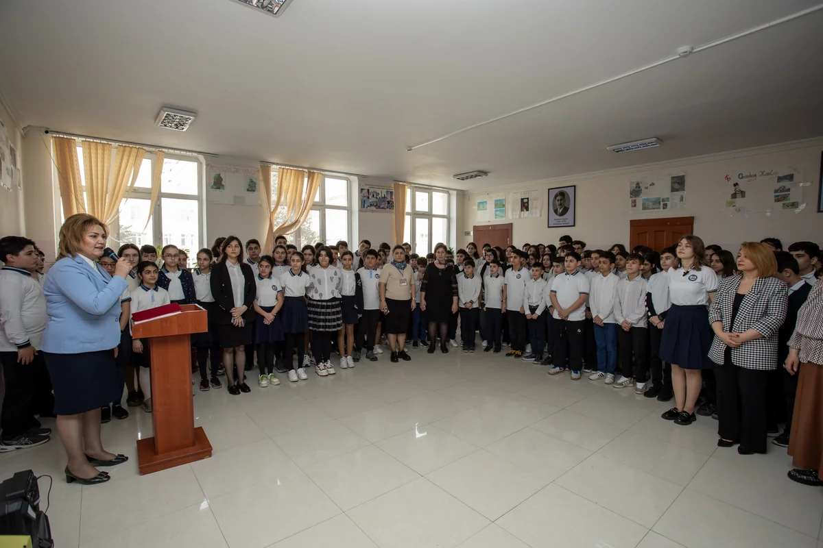 Bakıda orta məktəbdə Green Note layihəsinin icrasına başlanılıb