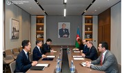 Ceyhun Bayramov Koreyanın yeni səfirini qəbul edib