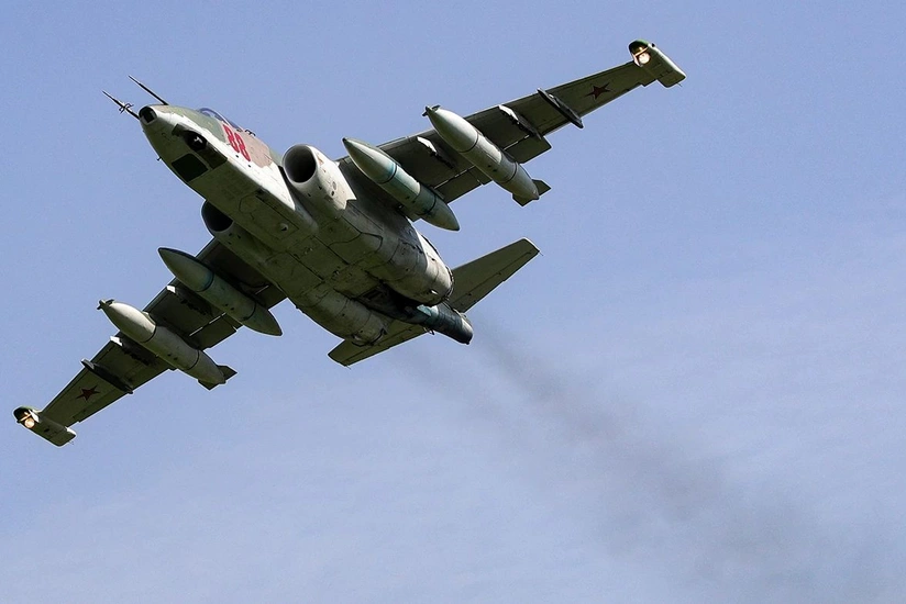 Rusiyada “Su-25” qəzaya uğrayıb, pilot sağ qalıb