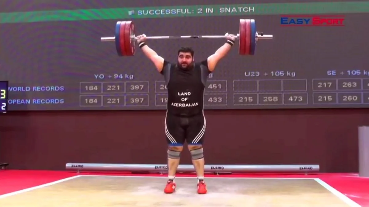 Albaniyada keçirilən ağır atletika üzrə Avropa çempionatı başa çatıb
