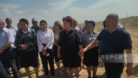 Глава организации Корни мира побывала в селе Абдуррахманлы Физулинского района