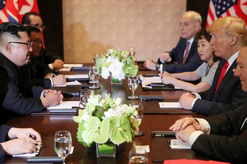 Саммит Дональд Трамп - Ким Чен Ын - 38-минутная встреча, судьба 38-й параллели - КОММЕНТАРИЙ