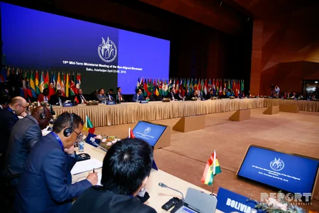 Senior Officials Meeting of Non-Aligned Movement starts in Baku
