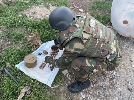 В Баку обнаружены боеприпасы