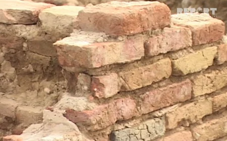 В Геранбое обнаружены стены древнего замка - ВИДЕО