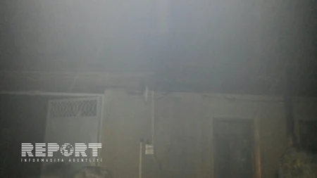 ​Quba şəhərində bir neçə ev yanıb - VİDEO