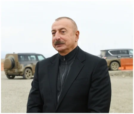 Cəbrayılda  “KamAZ” servis mərkəzinin təməli qoyulub